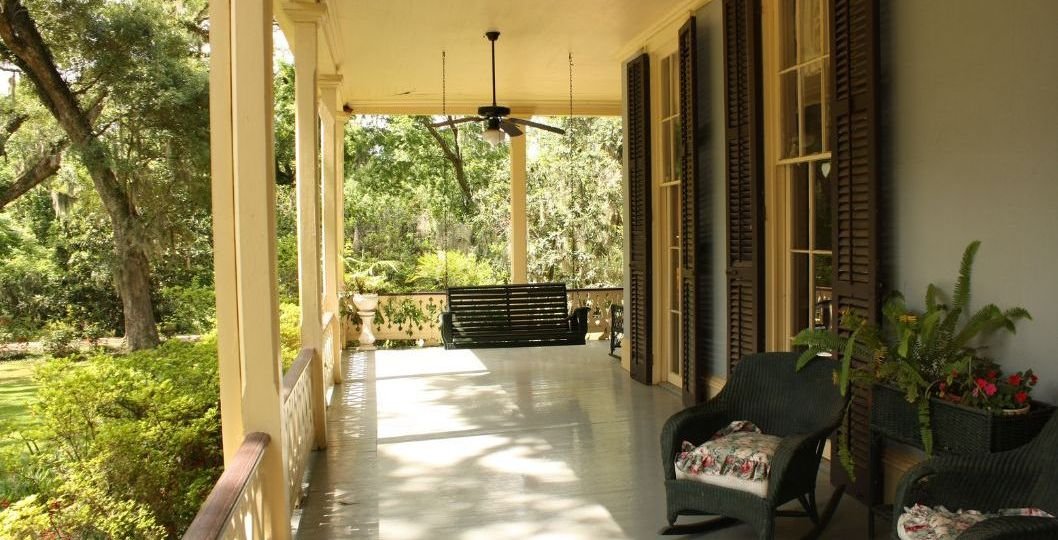 empty porch