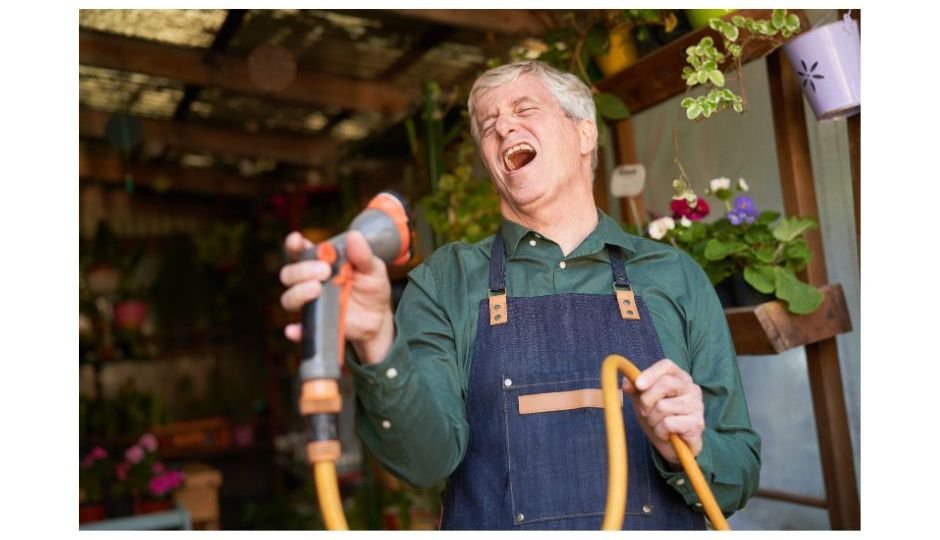 man singing song lyrics