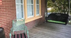 empty porch