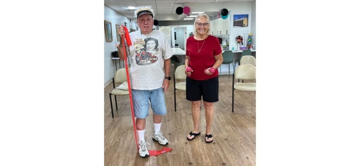 Effective workouts for older adults; Four Seasons Senior Center 2026 copyright Deb Richmond