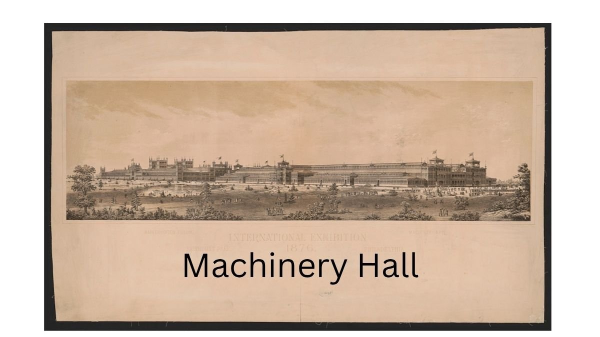 International Exhibition, main exhibition building, Machinery Hall; courtesy of Library of Congress